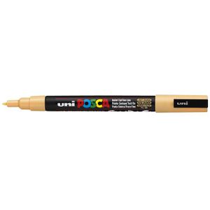 Verfstift Posca PC3M F zalmroze