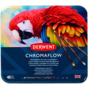 Kleurpotloden Derwent Chromaflow set Ãƒ 48 kleuren