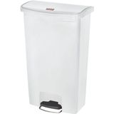 Pedaalemmer Rubbermaid Slim Jim Step-On 68liter wit