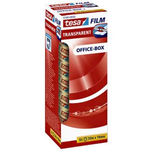 Plakband Tesa film 19mmx33m transparant