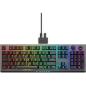 Alienware AW920K toetsenbord Gamen USB + RF Wireless + Bluetooth Grijs