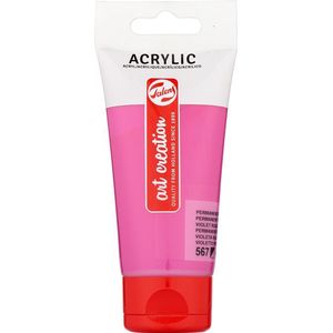 Acrylverf Talens Art Creation 567 permanentroodviolet tube Ã 75ml