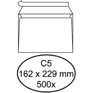 Envelop Quantore bank C5 162x229mm zelfklevend wit 500stuks