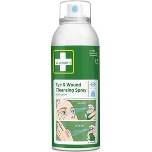 Cederroth - Oog en Wondreinigende Spray - 150 ml - Steriele Natriumchlorideoplossing