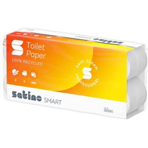 Toiletpapier Satino Smart MT1 2-laags 400vel wit 060640