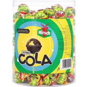 Lolly Hirsch cola/citroen 100x12 gram