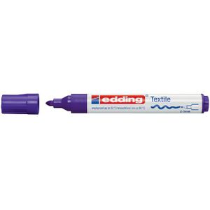 Viltstift edding 4500 textiel rond violet 2-3mm