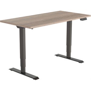 Elektrisch Zit-Sta Bureau Tsherysh Black Robson 160 x 80