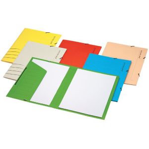 Elastomap Secolor folio 1 klep 270gr geel