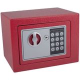 Kluis Pavo mini elektronisch 230x170x170mm rood