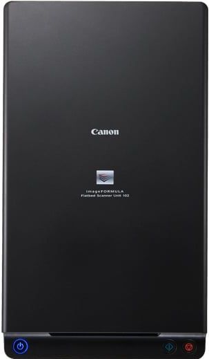Canon 102 Flatbed-/ADF-scanner 600 x 600 DPI A4 Zwart