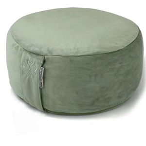 Meditatiekussen │ Rond │ Fluweel │ Serene Sage