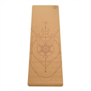 Eco Kurk Yogamat │Sacred │ 4mm │ Anti Slip