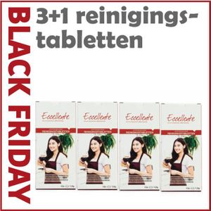 BLACK FRIDAY - ECCELLENTE 3+1 Reinigingstabletten voor Siemens Philips Melitta Miele