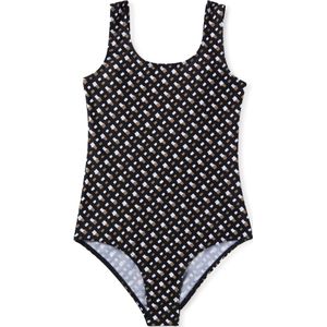 Badpak voor kinderen met lage rug en monogrammen