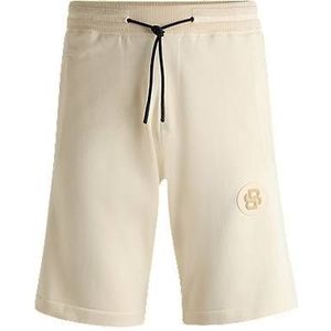 Regular-fit shorts met dubbele monogrampatch