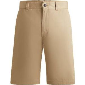 Regular-fit shorts met smalle pijpen en zakken met knoop