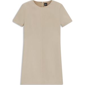 Shiftdress van zachte crêpe
