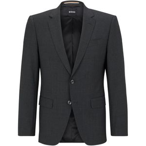BOSS - Slim-fit Colbert - Scheerwolmix