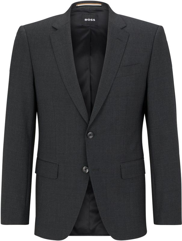 BOSS - Slim-fit Colbert - Scheerwolmix