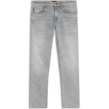 BOSS Orange - Remaine Bo - Herenjeans - Mêlee - Katoenmix