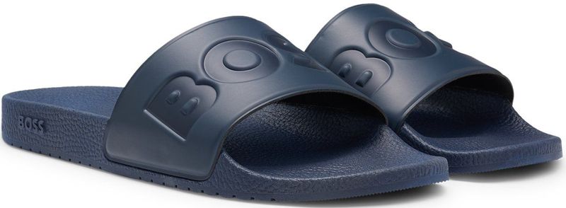 BOSS - Gezondheidsslippers - Lichte Materialen - Groot Logodetail