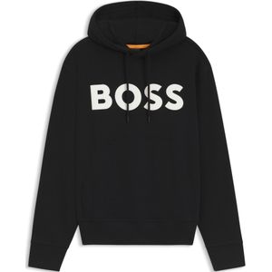 Boss Webasic 10244192 Hoodie Zwart Man