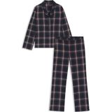 BOSS - HOLIDAY - Pyjama - Dames - Regular Fit - Katoenmix - Flanel