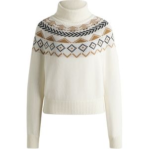 Coltrui met gebreid dessin voor de ruitersport