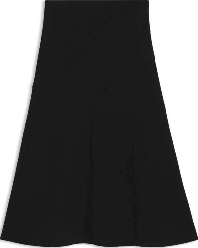 BOSS - A-lijnrok - Gekookte Wol