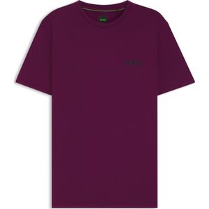 Slim-fit actief T-shirt van stretchjersey met vochtbeheersing