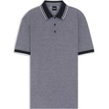 BOSS BLACK - Regular Fit - Poloshirt - Katoen - Effen, Gestikt Logo, Polokraag