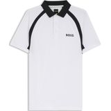 Sneldrogende slim-fit polo van stretchmateriaal