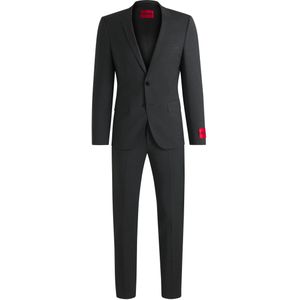 Extra slim-fit pak van een wolmix