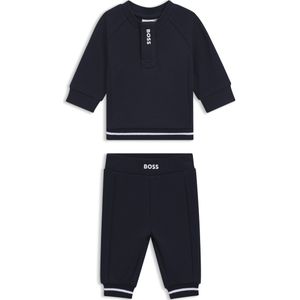 Joggingpakje voor baby’s van een katoenmix, in een cadeaubox