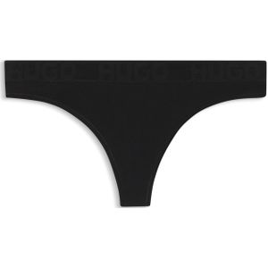 String met logotailleband van stretchkatoen