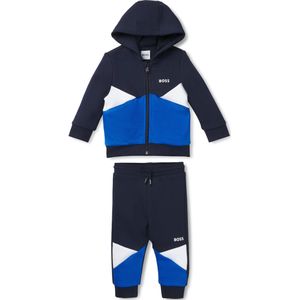 Trainingspak voor kinderen met color-blocking en logoprint