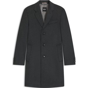 Slim-fit mantel van wol en kasjmier