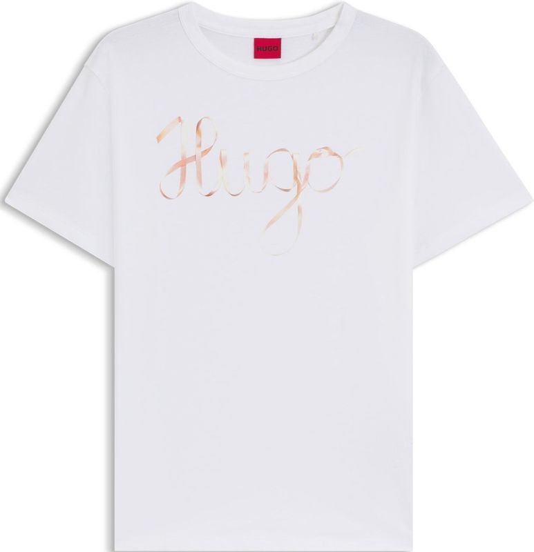 Hugo - Damacia 5 - T-shirt - Zwart - Katoen