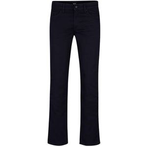Slim-fit jeans van blauw-zwart comfort-stretchdenim