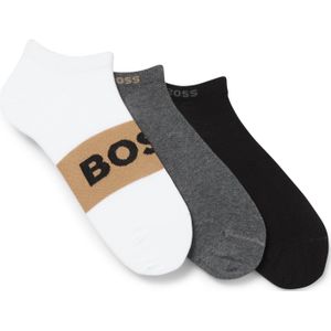 BOSS - AS Logo CC - Sneakersokken - 3 Paar - Katoenmix