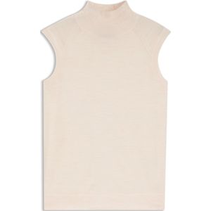 Top met hoge hals van merinowol