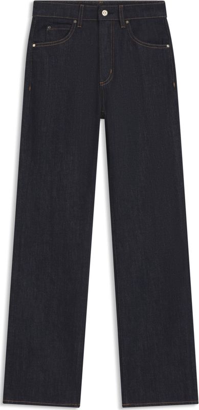 BOSS - Jeans - Blauw - Denim - 5-pocket-style - Regular Fit - Mid Waist