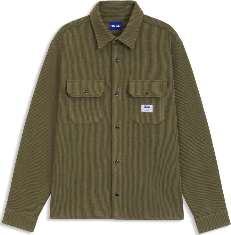 Hugo - Ekynone 10268599 - Overhemd - Blauw - Met Lange Mouwen