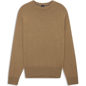 Relaxed-fit trui van scheerwol