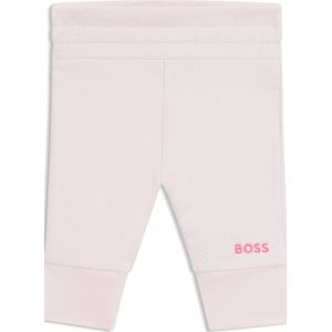 Trainingsbroek voor baby’s met logostiksel van een katoenmix