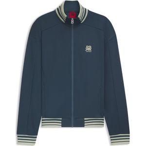 HUGO x RB-sweatshirt met rits en logo met stiergraphic