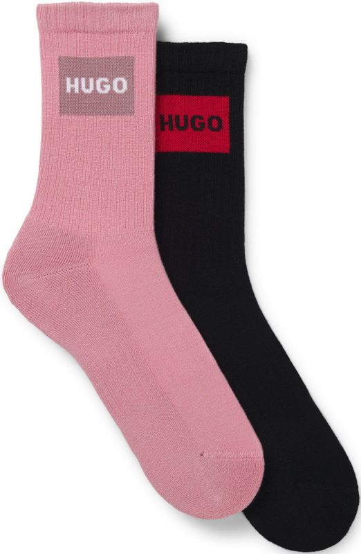 HUGO - Korte Sokken - Rood - Set van Twee Paar