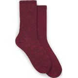 BOSS - Huissokken - Katoenmix - Set van 2 Paar - Glanzend/Gestructureerd