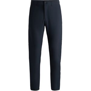 Regular-fit broek van waterafstotend stretchmateriaal